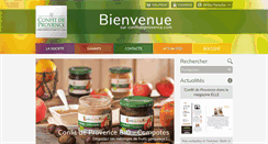 Desktop Screenshot of confitdeprovence.com